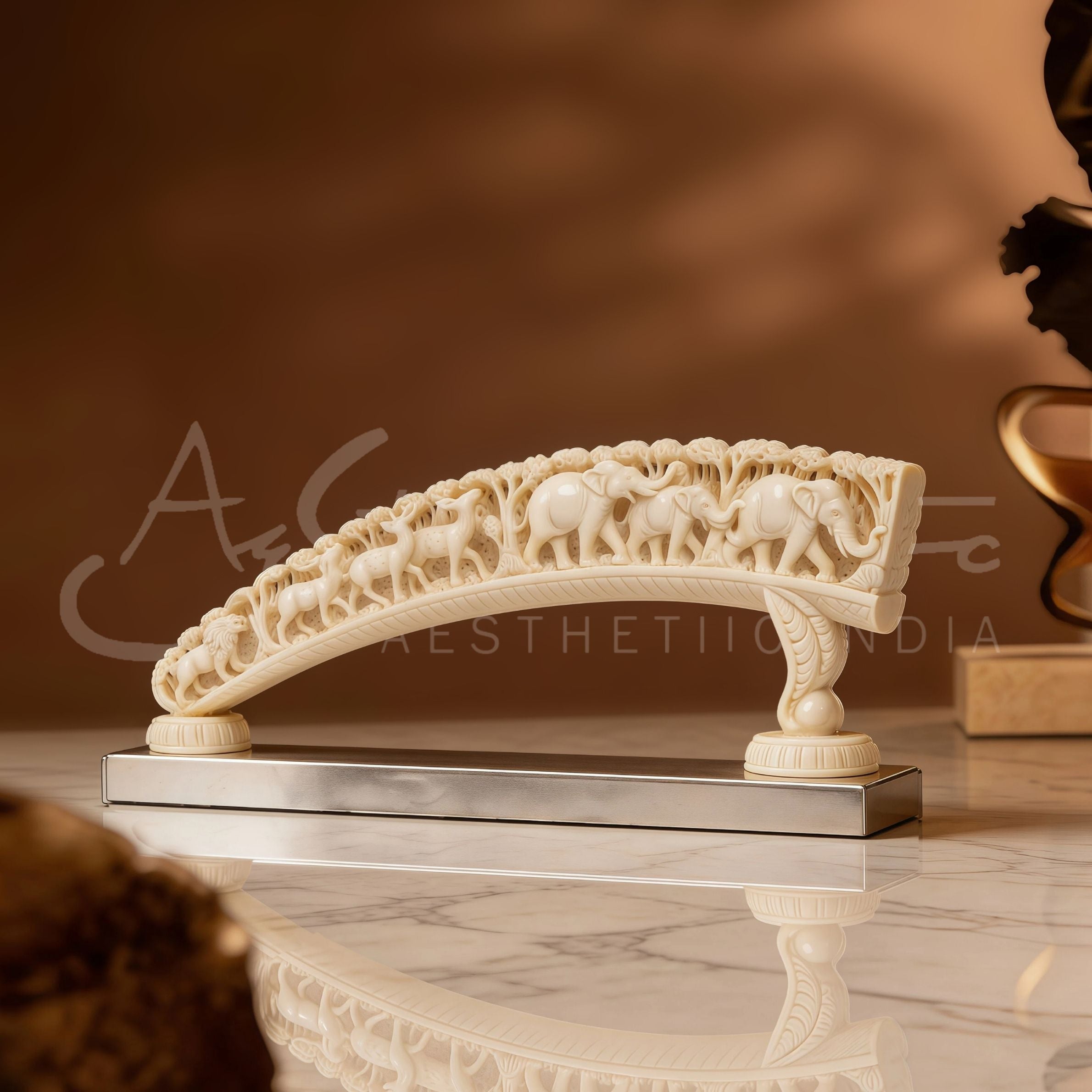 Ivory Look Alike Tusk
